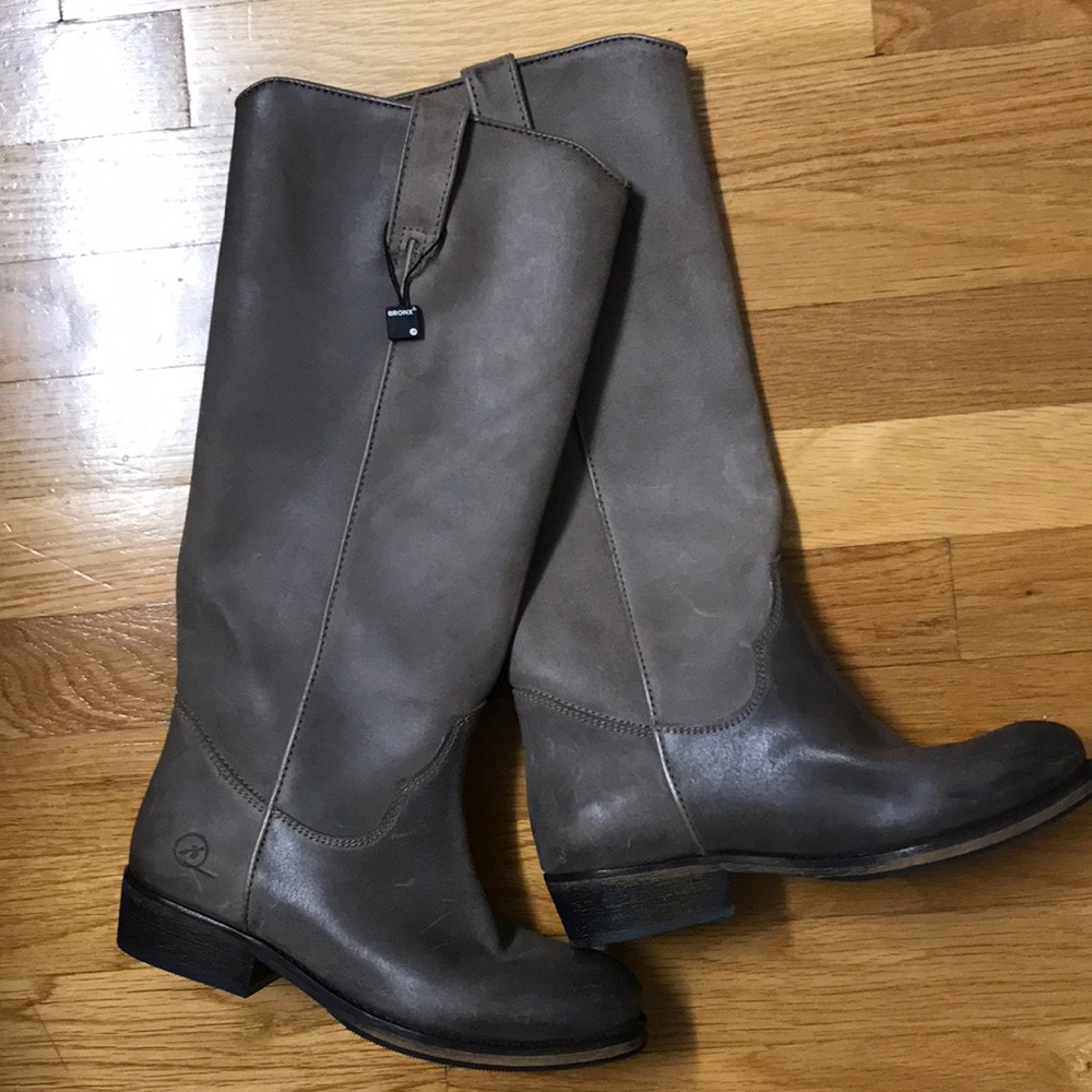 Bronx Leather Boots